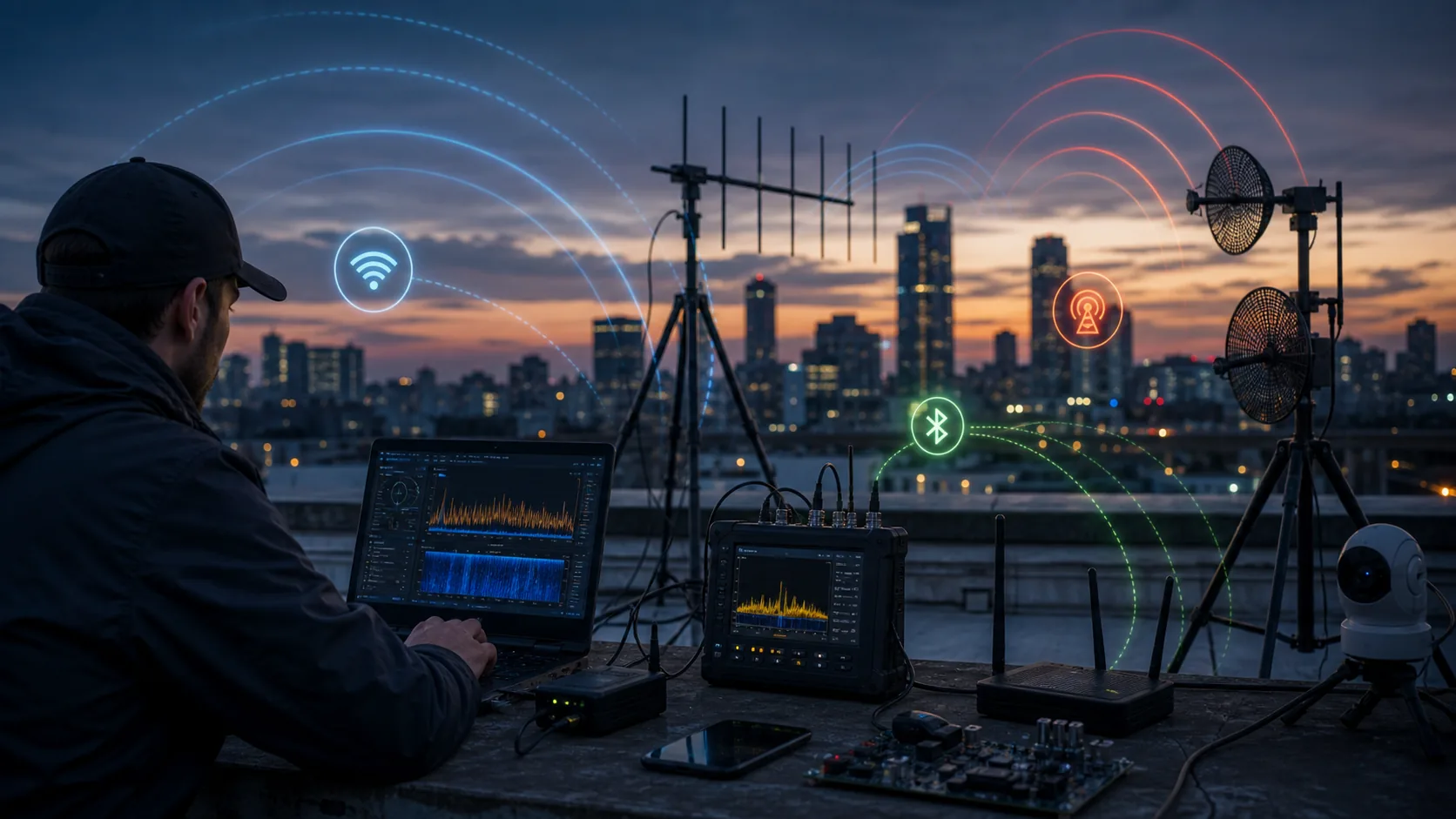Wireless Attack Surfaces in Connected Products: Wi-Fi, Bluetooth, and RF