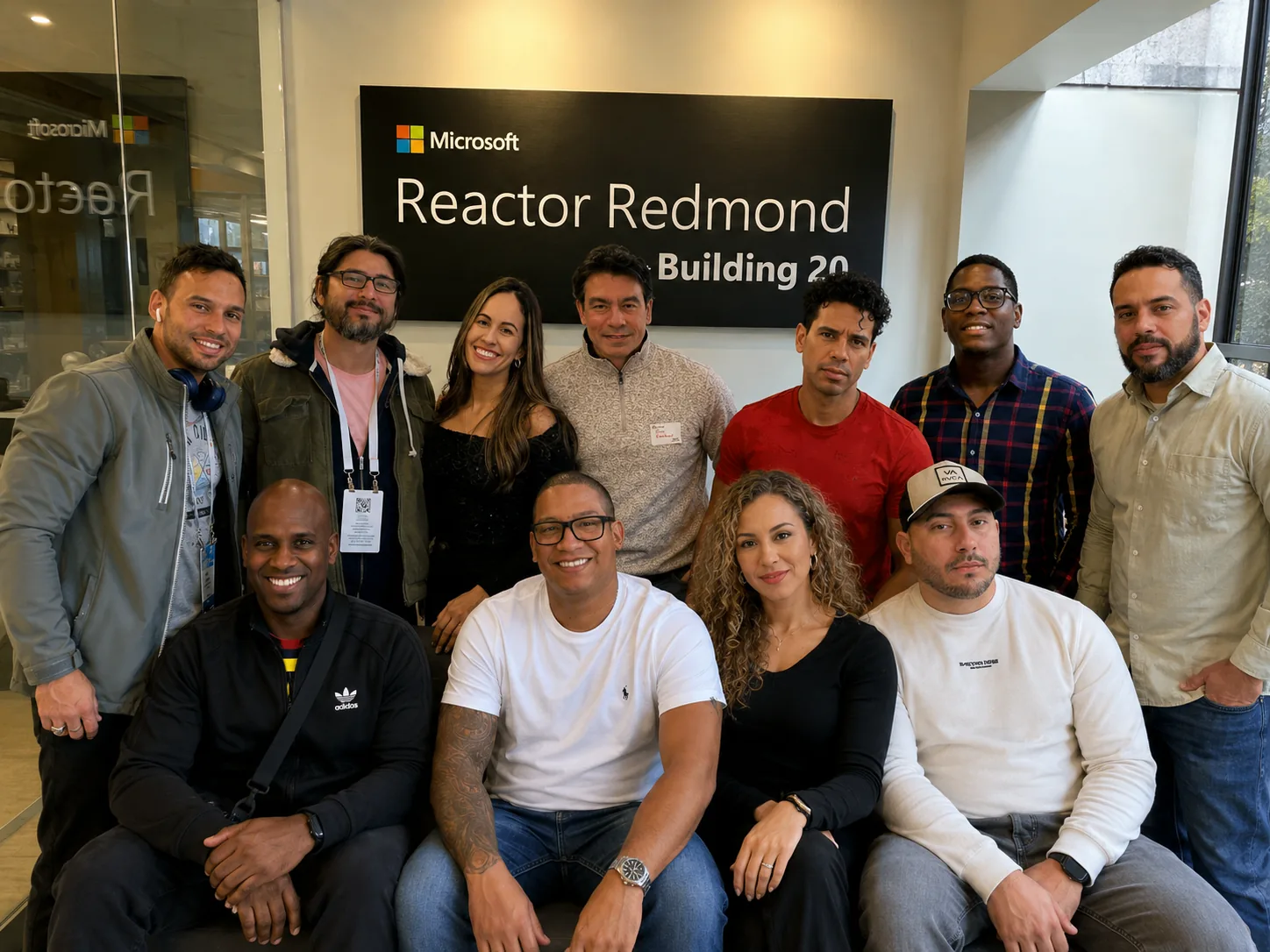 Equipo Xari visitando Microsoft Reactor Redmond